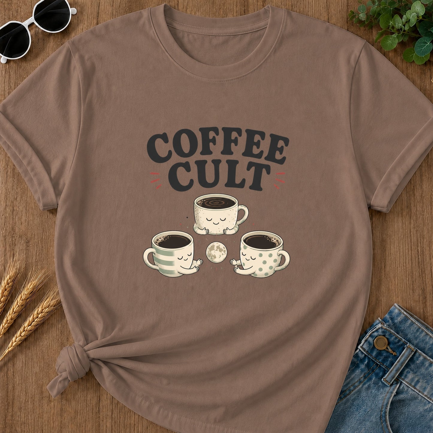 Coffee Cult T-Shirt - Espresso