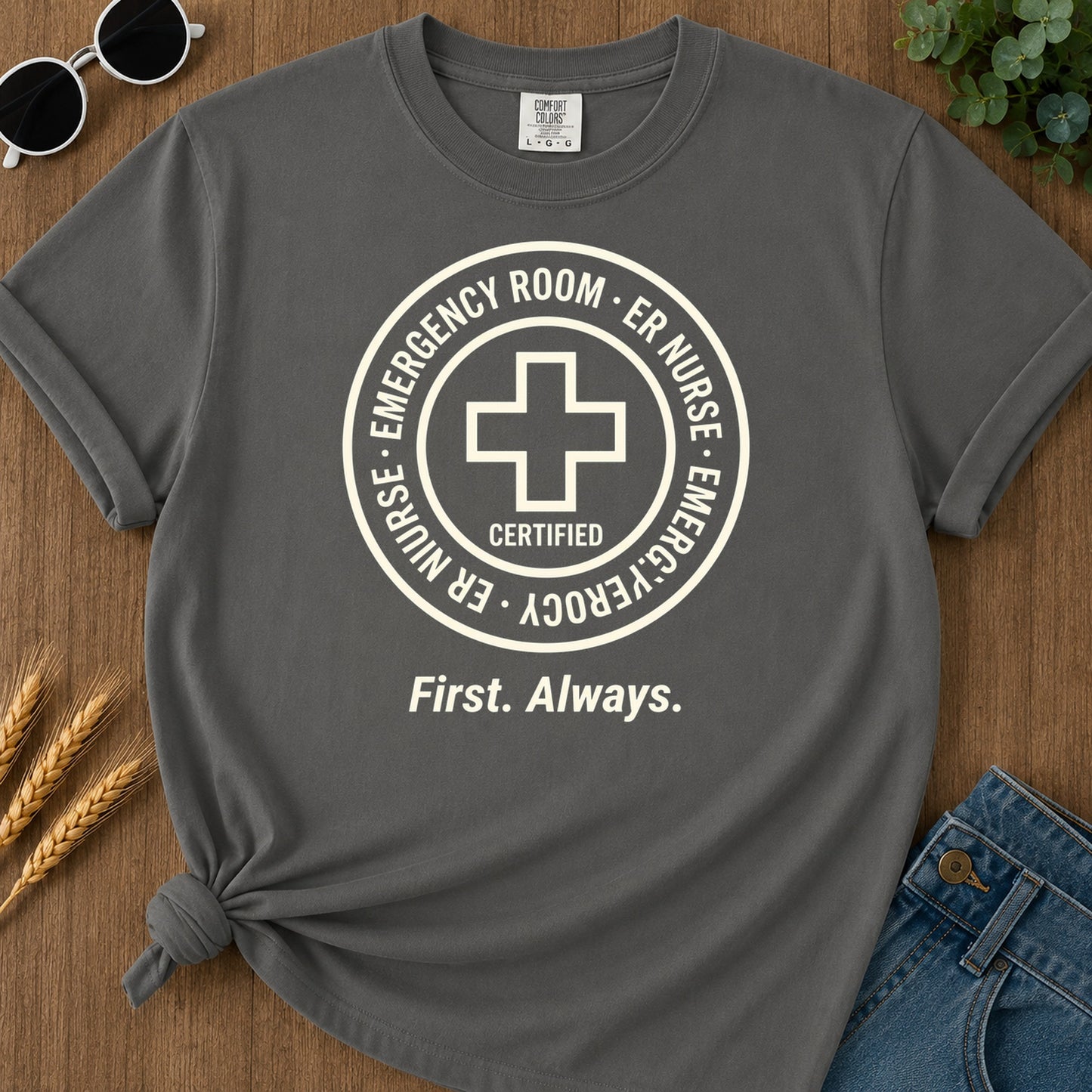 Emergency Room T-Shirt - Pepper