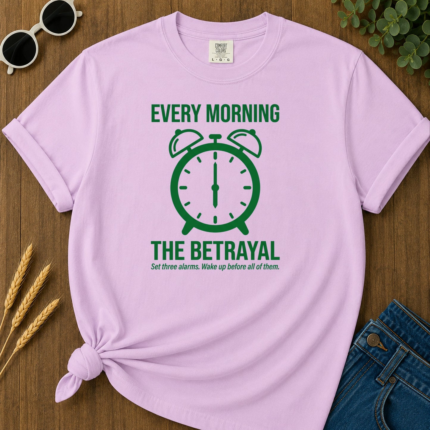 Every Morning T-Shirt - Orchid