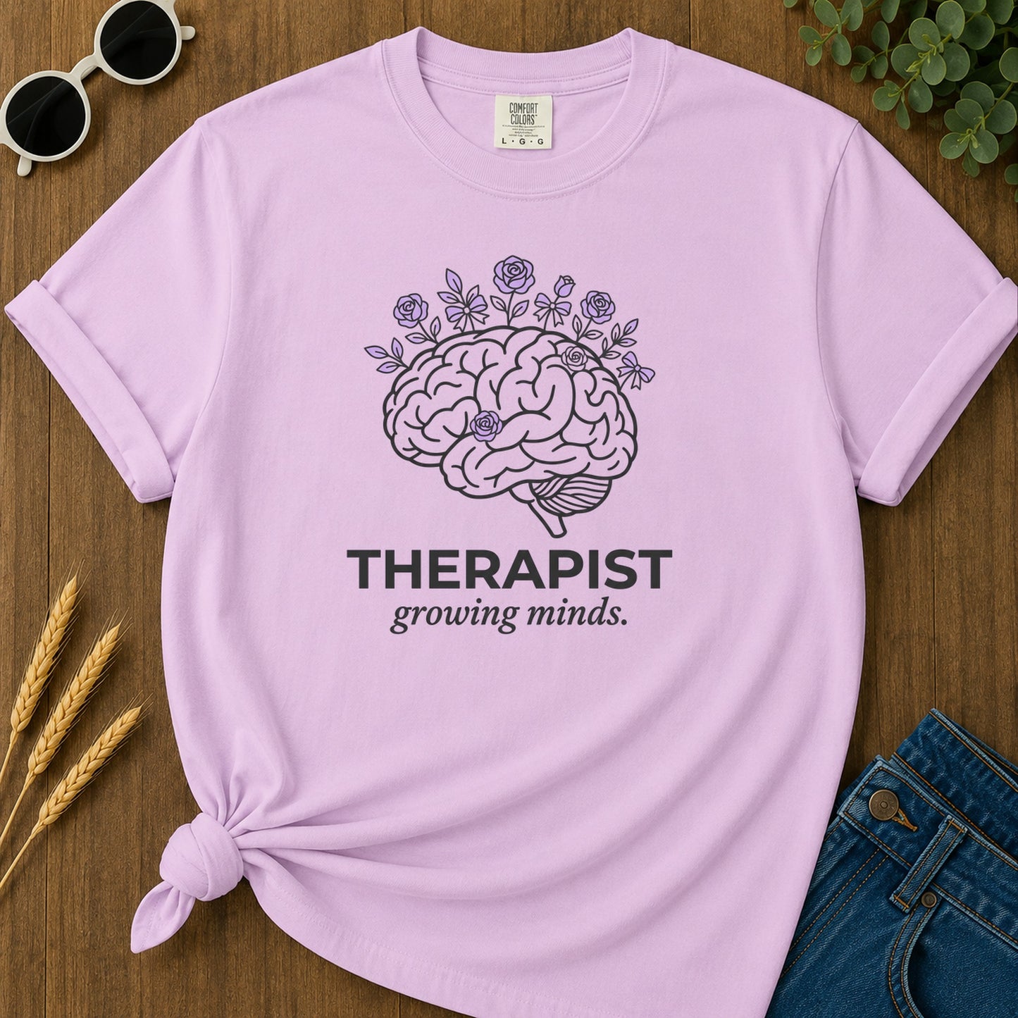 Therapist T-Shirt - Orchid