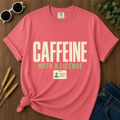 Caffeine License T-Shirt - Watermelon