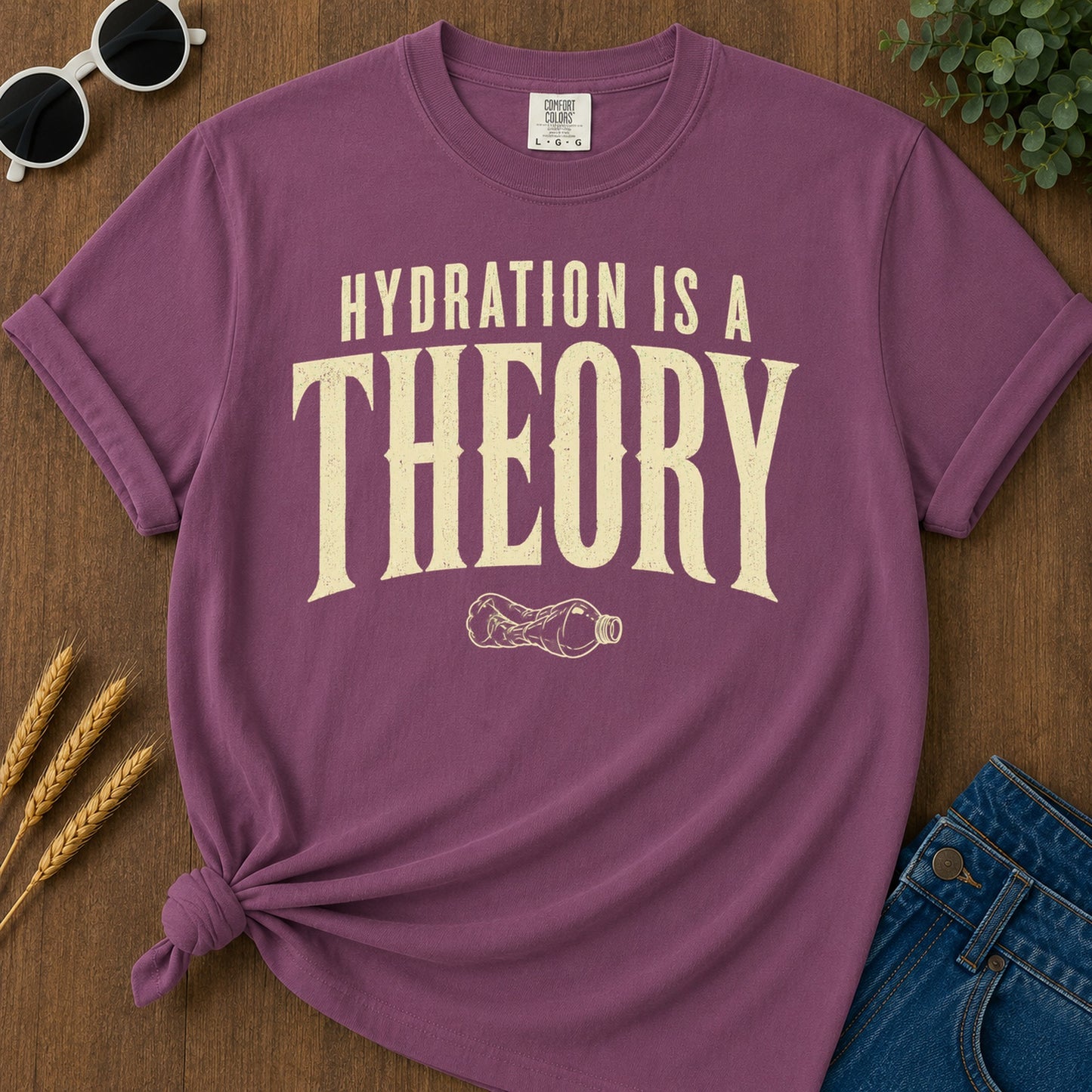 Hydration Theory T-Shirt - Berry