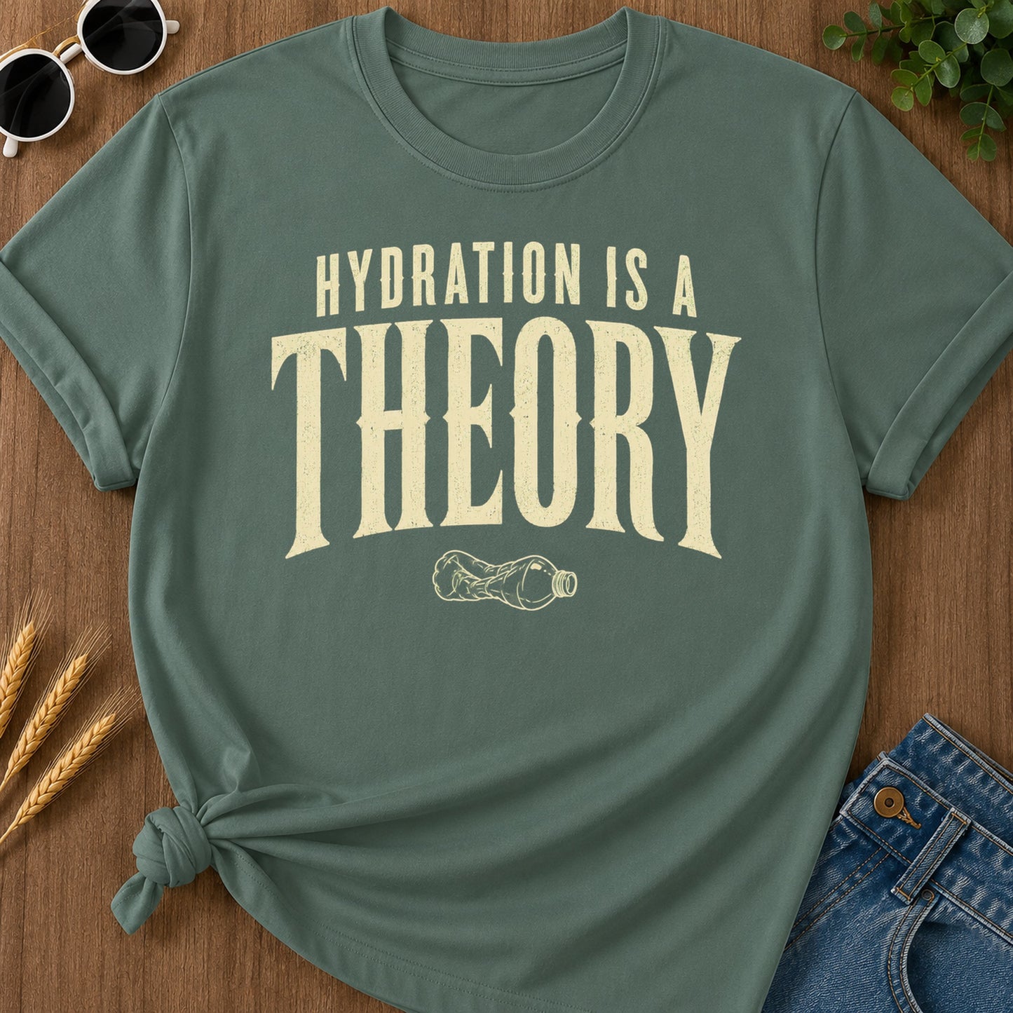 Hydration Theory T-Shirt - Blue Spruce
