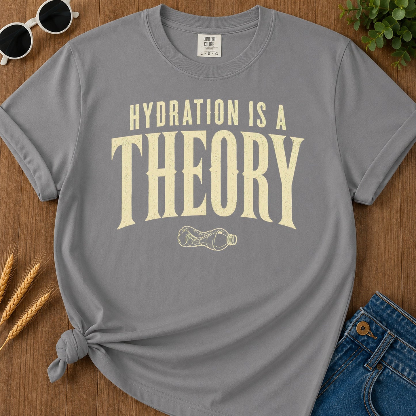 Hydration Theory T-Shirt - Grey