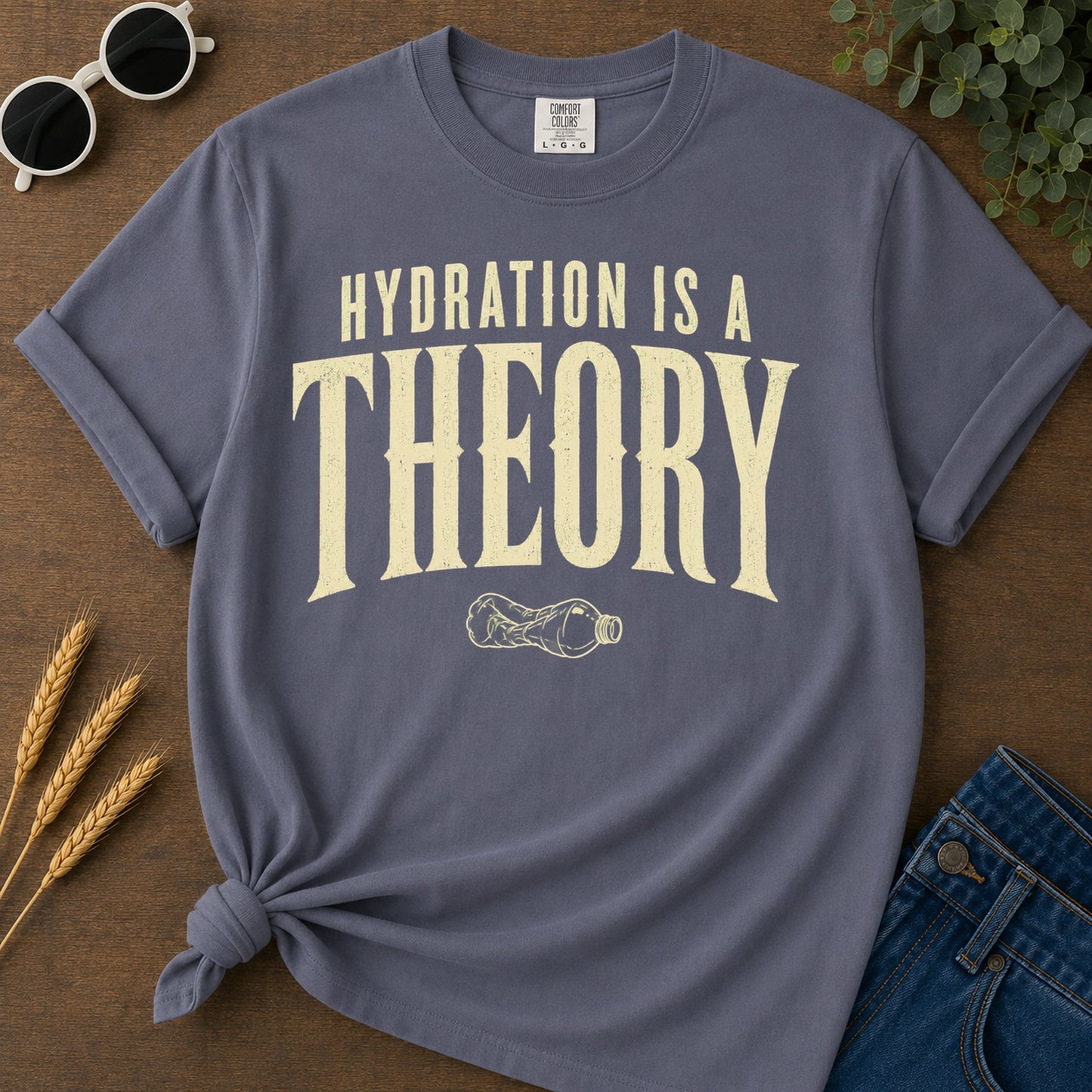 Hydration Theory T-Shirt - Navy