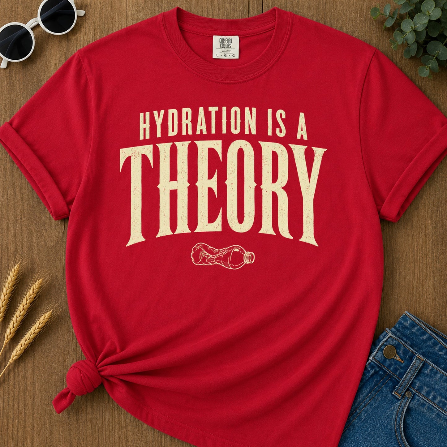 Hydration Theory T-Shirt - Red