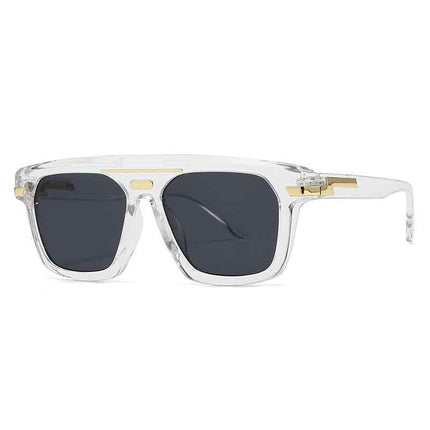 Large Frame Square Sunglasses UV400 Retro Streetwear Unisex – Rayzora Urban Frame