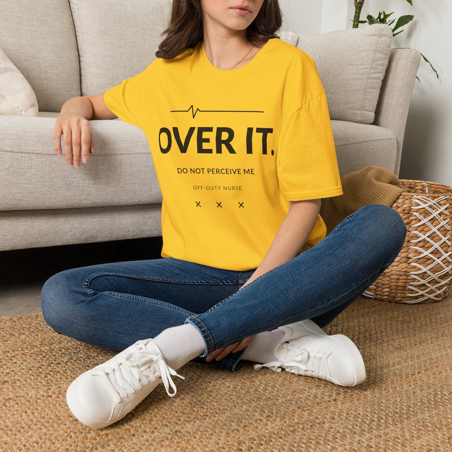 Over It Do Not Perceive Me T-shirt