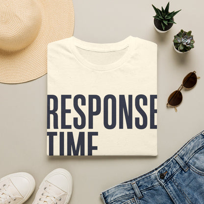 Response Time Extended T-shirt