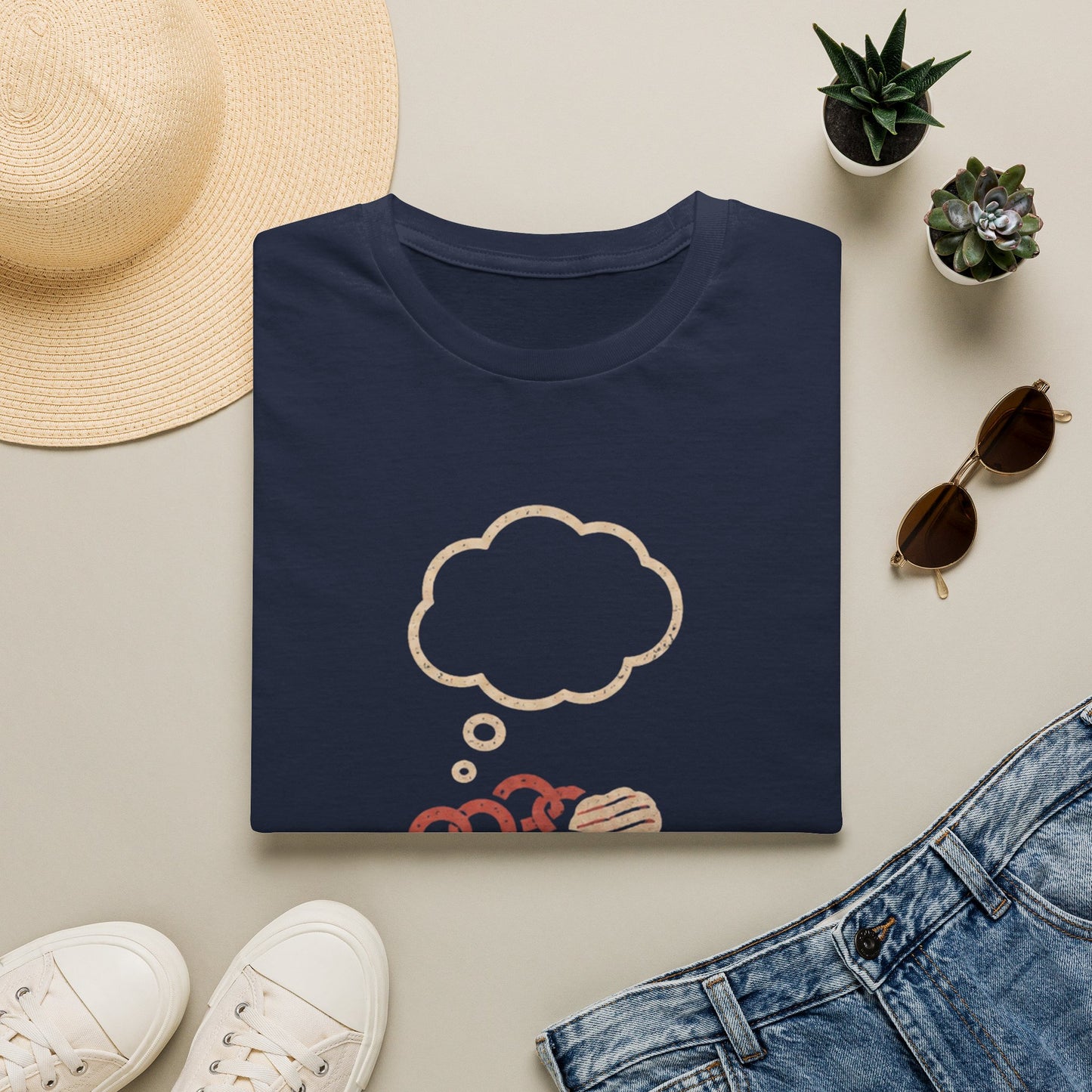 No Thoughts Snacks T-shirt