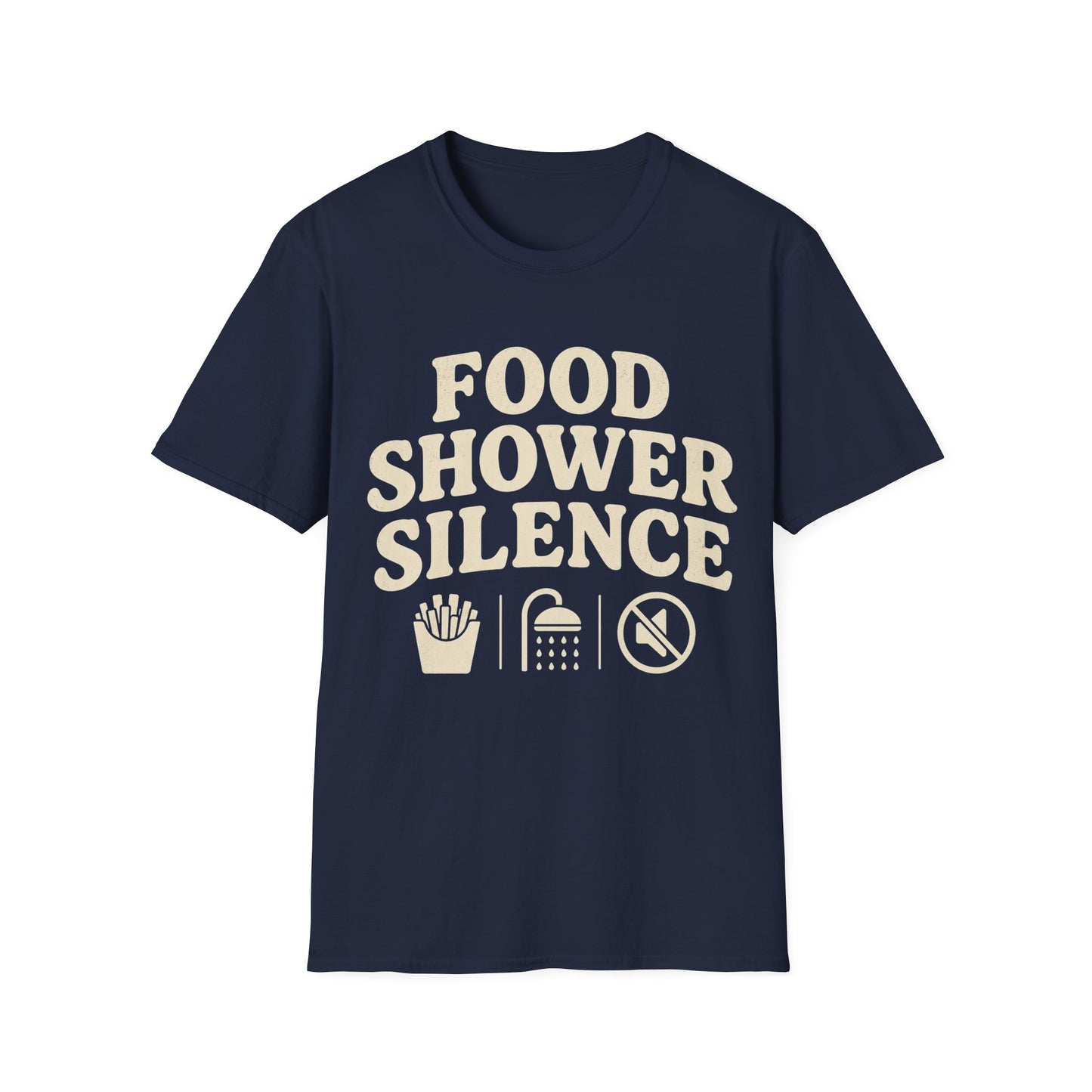 Food Shower Silence T-shirt