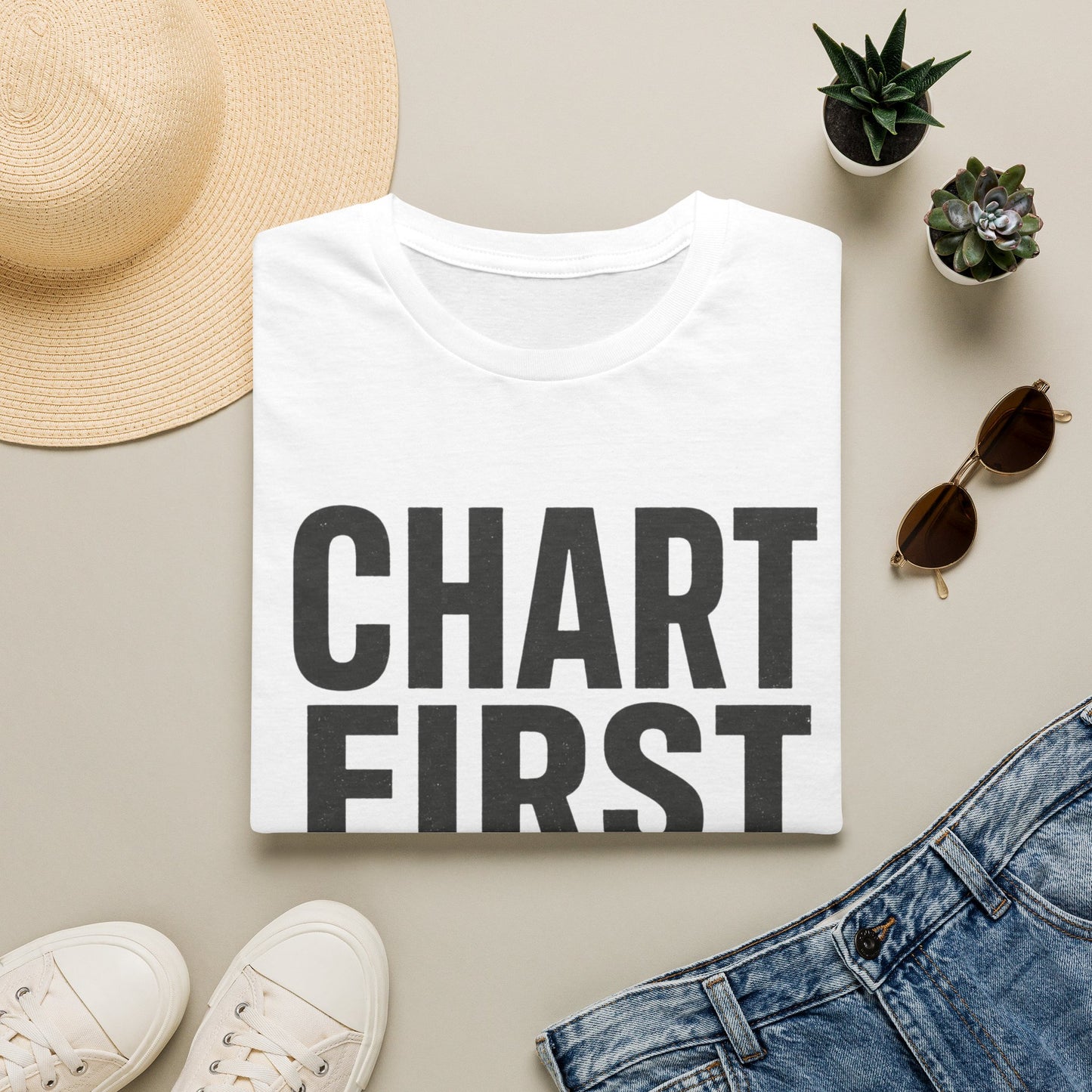 Chart First Cry Later T-shirt