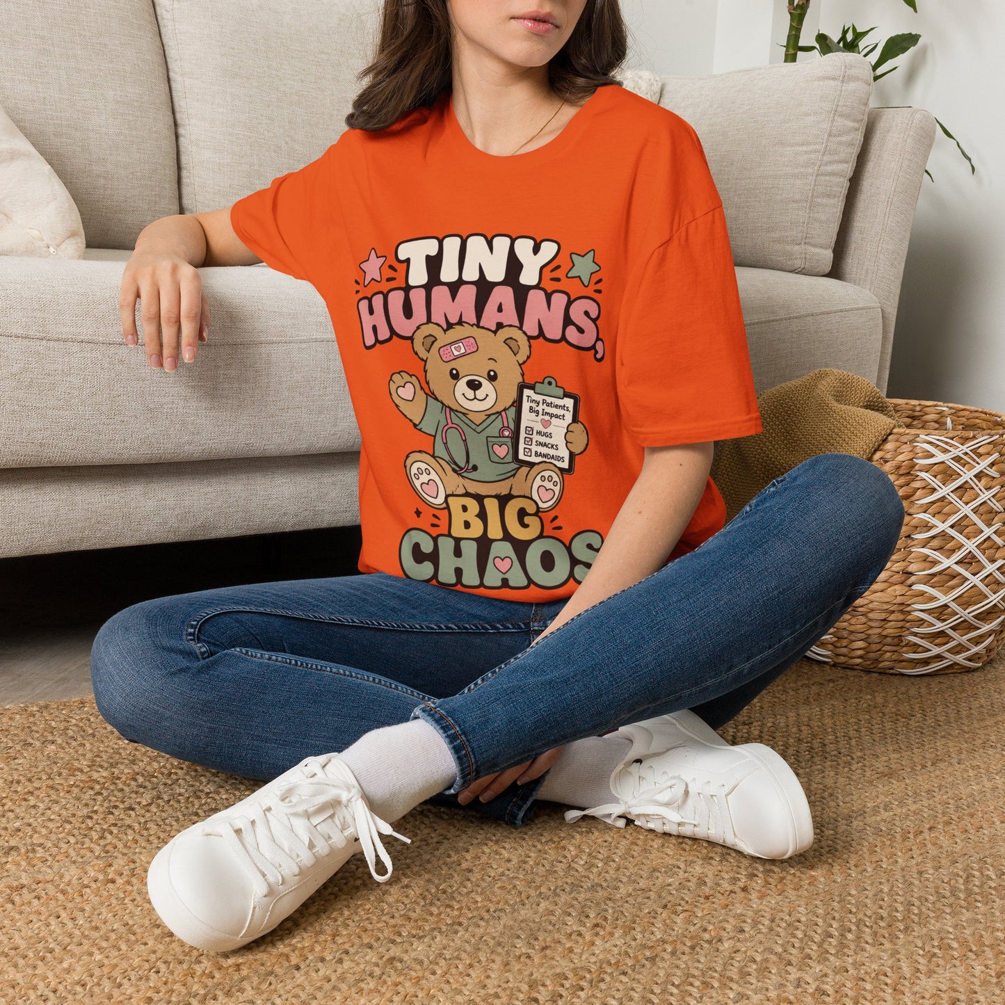 Tiny Humans Big Chaos T-shirt