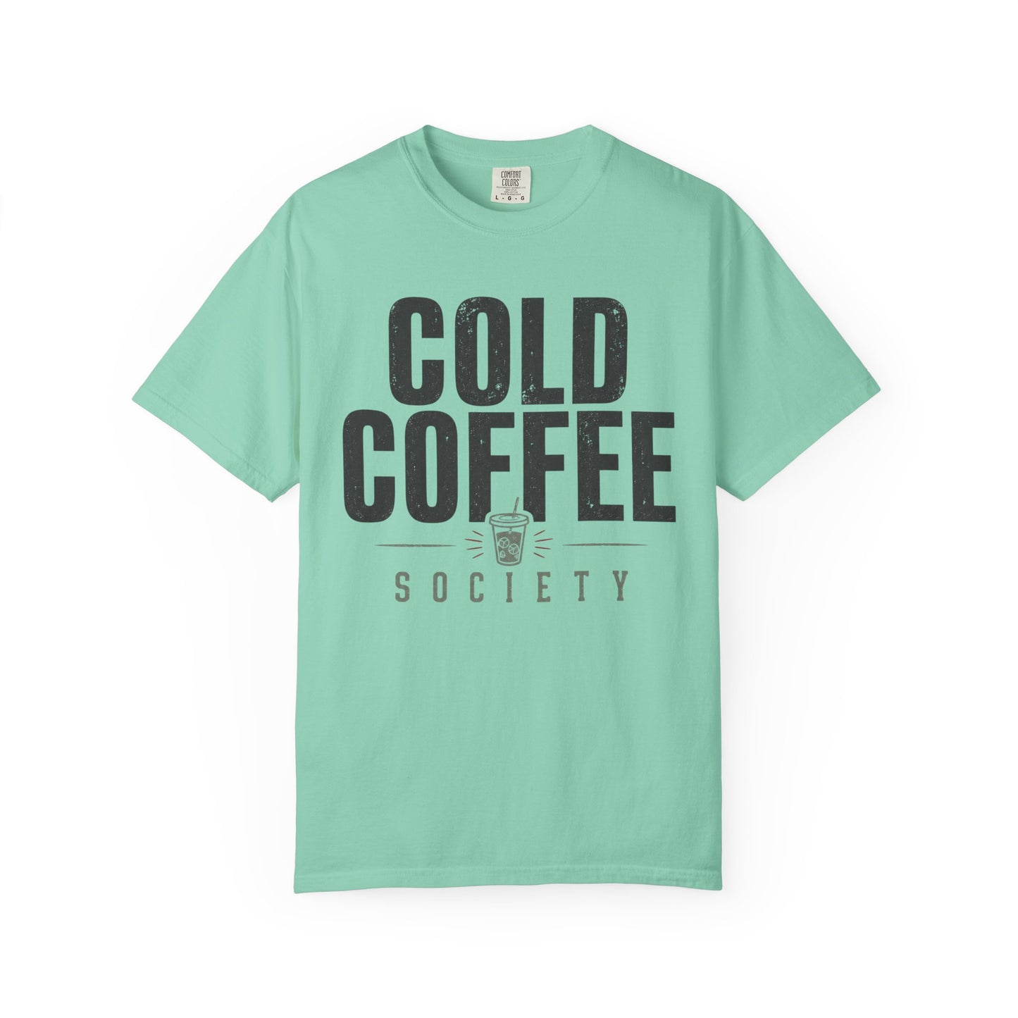 Cold Coffee Society Cup T-Shirt