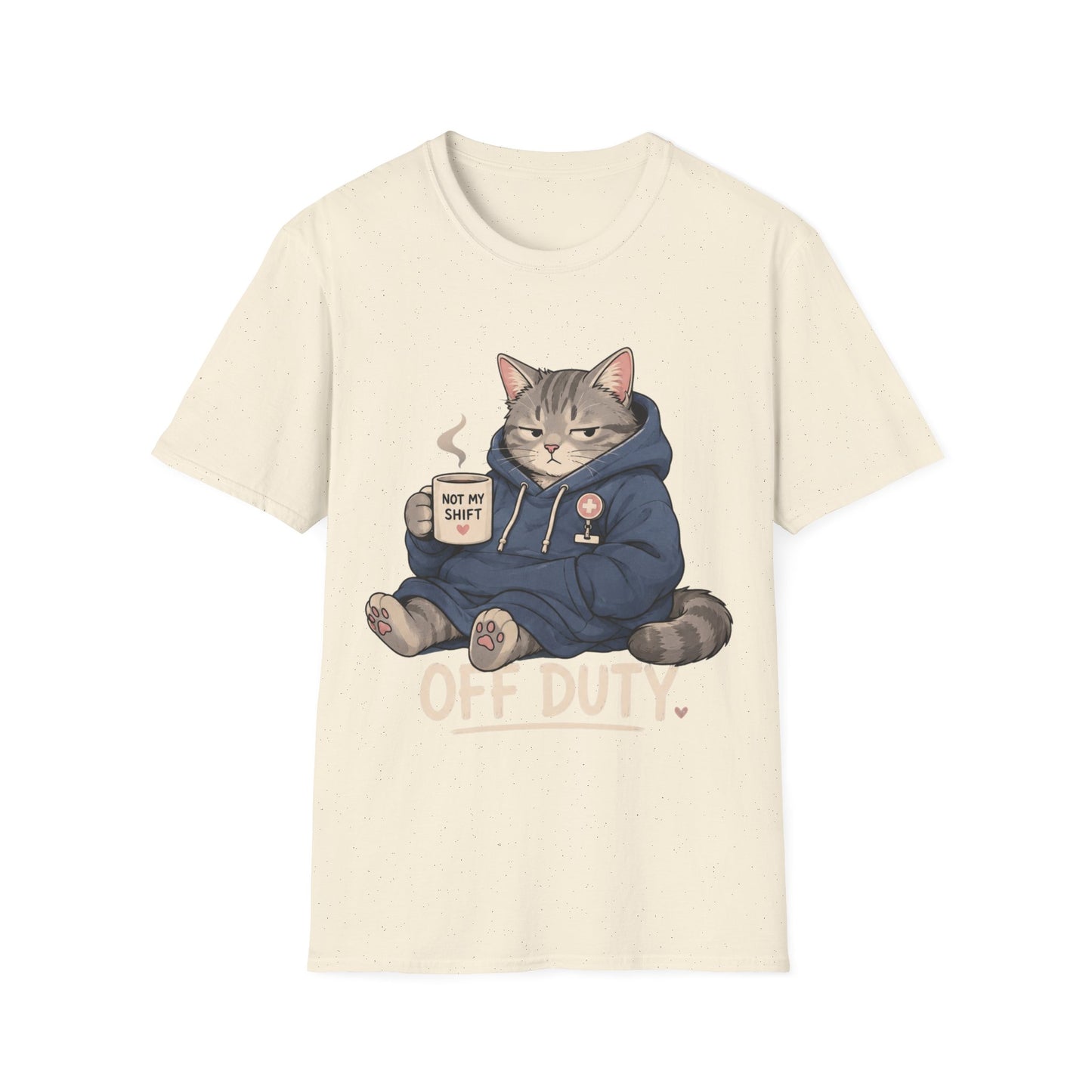 Off Duty Cat T-shirt