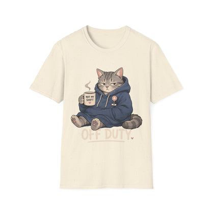 Off Duty Cat T-shirt