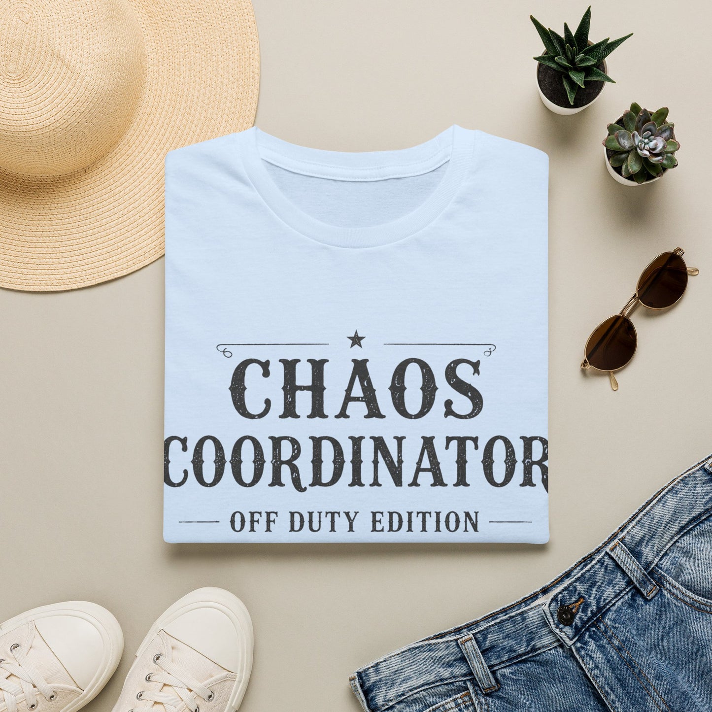 Chaos Coordinator Off Duty T-shirt