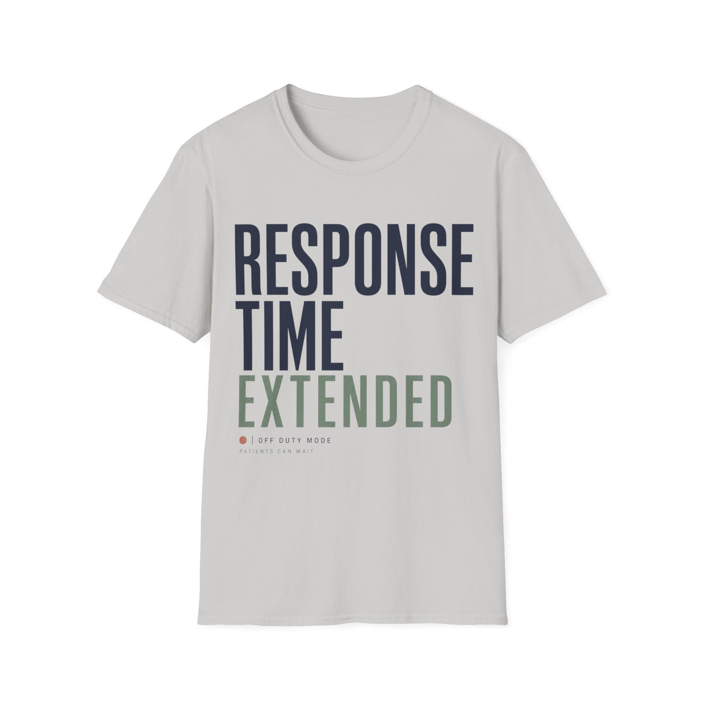Response Time Extended T-shirt