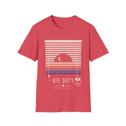 Off Duty Keep Noise Low T-shirt