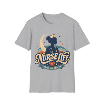 Nurse Life Scrubs Off Soul T-shirt