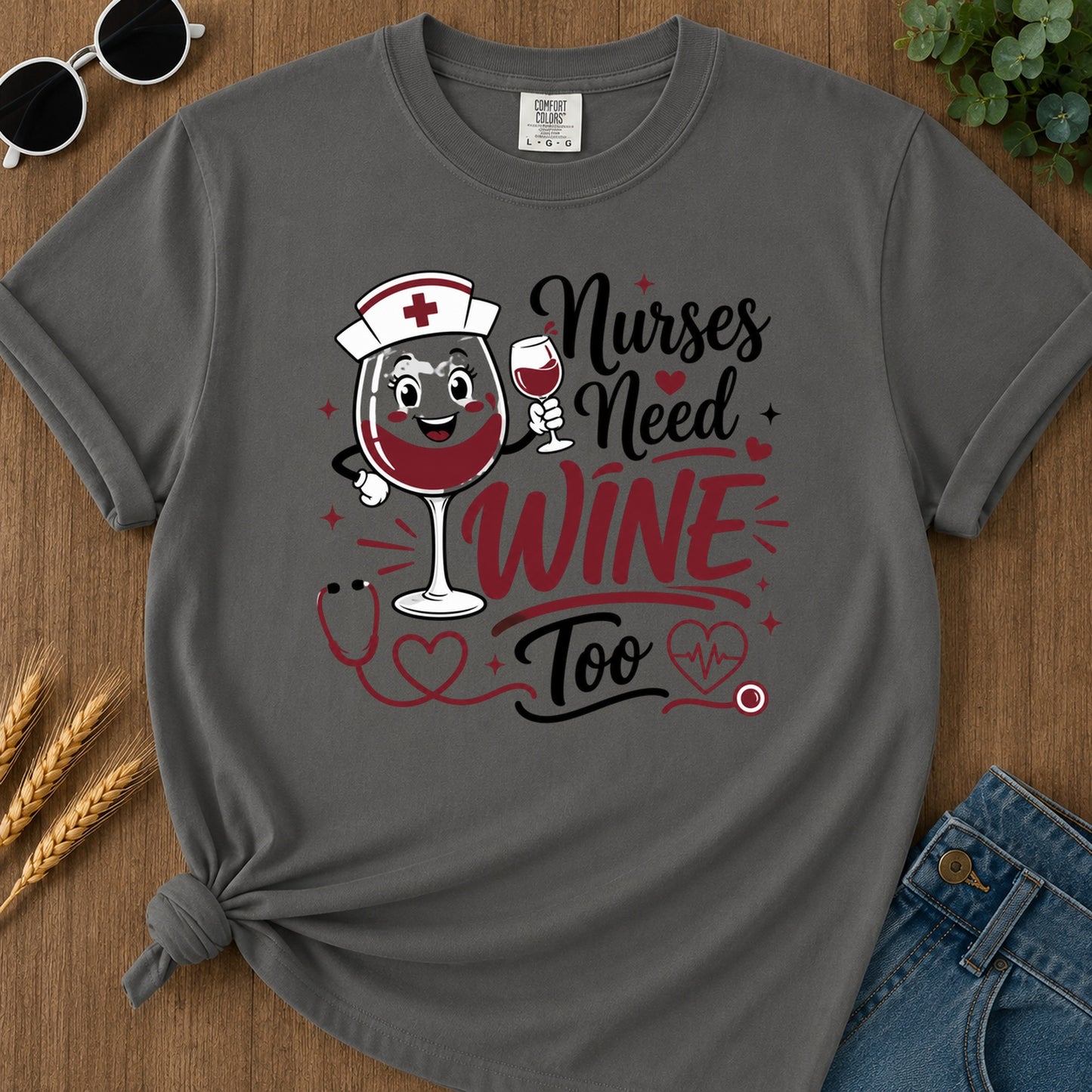 Need Wine T-Shirt - Pepper Mockup