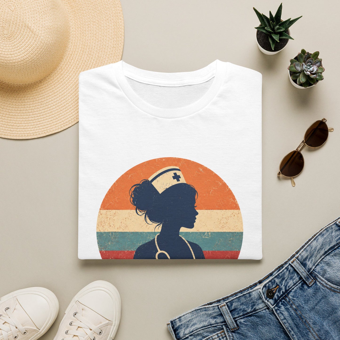 Nurse Life Caffeine Chaos Care T-shirt