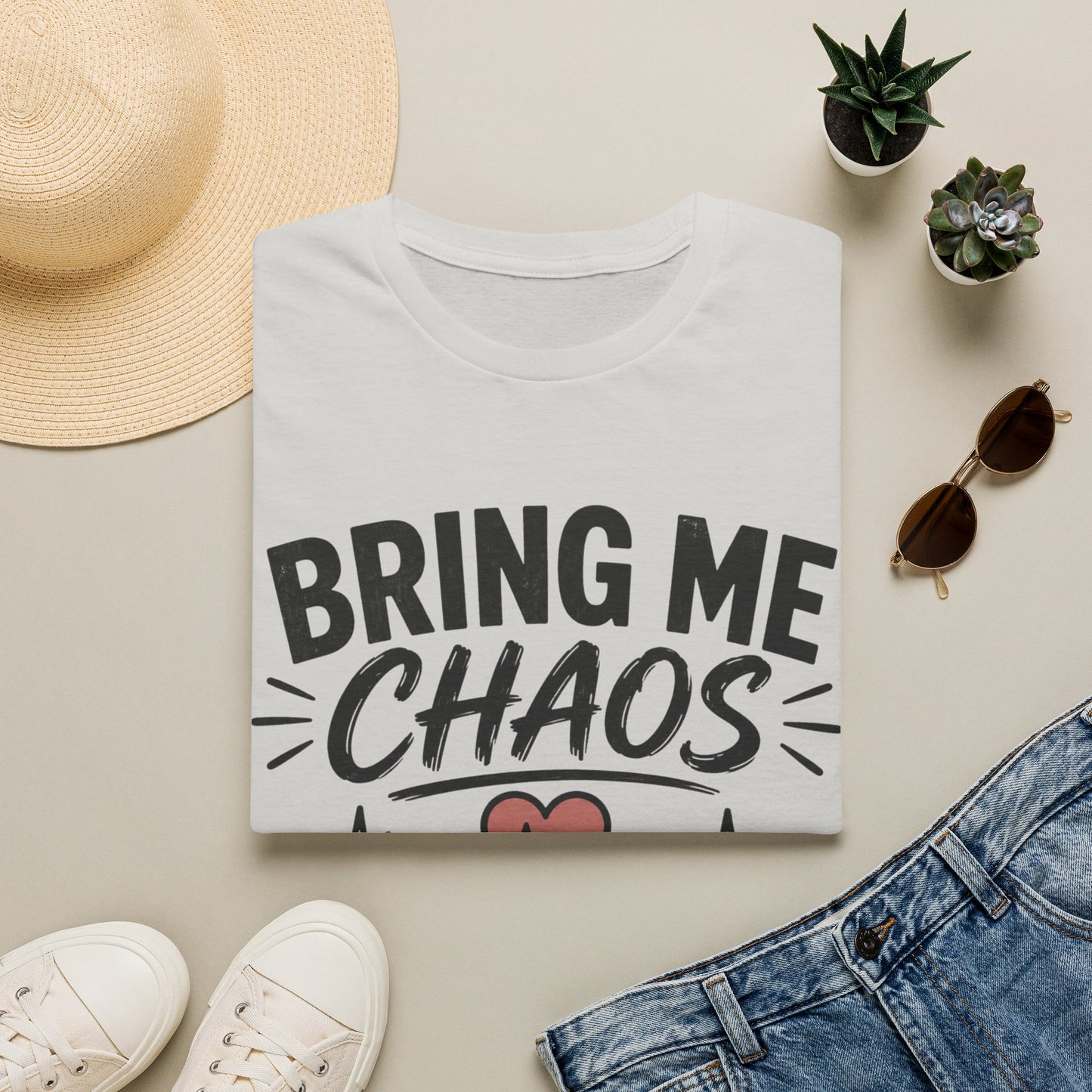 Bring Chaos Warm Blanket T-shirt