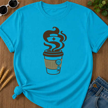 Tiny Break T-Shirt - Sapphire Mockup