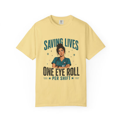 Saving Lives Eye Roll T-Shirt