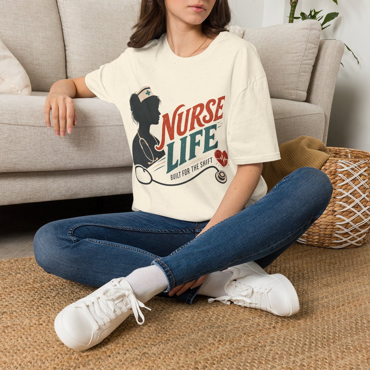 Nurse Life Built Shift T-shirt