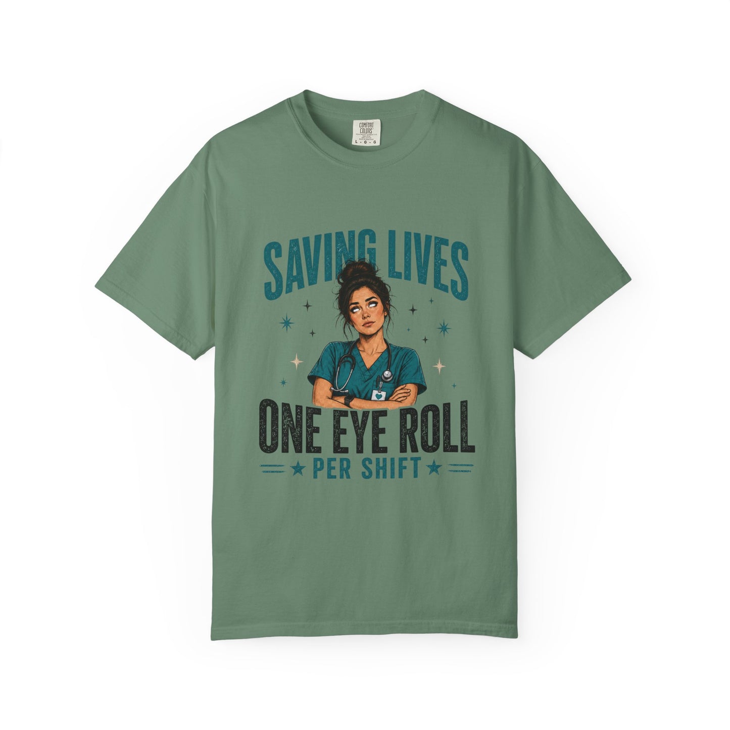 Saving Lives Eye Roll T-Shirt