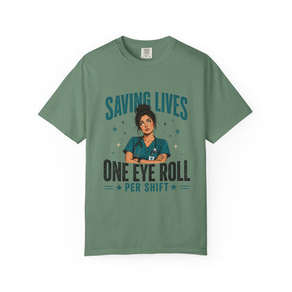 Saving Lives Eye Roll T-Shirt