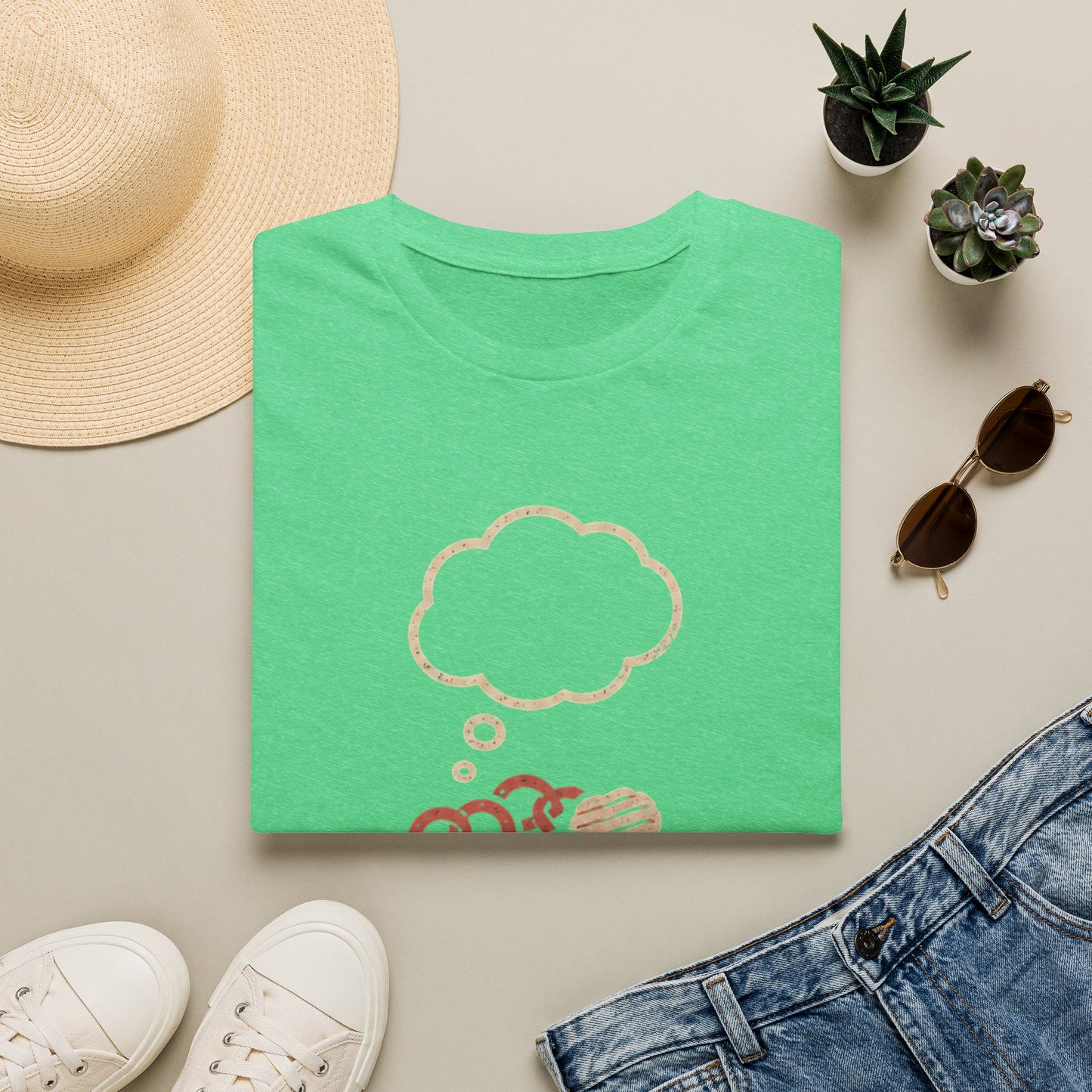 No Thoughts Snacks T-shirt