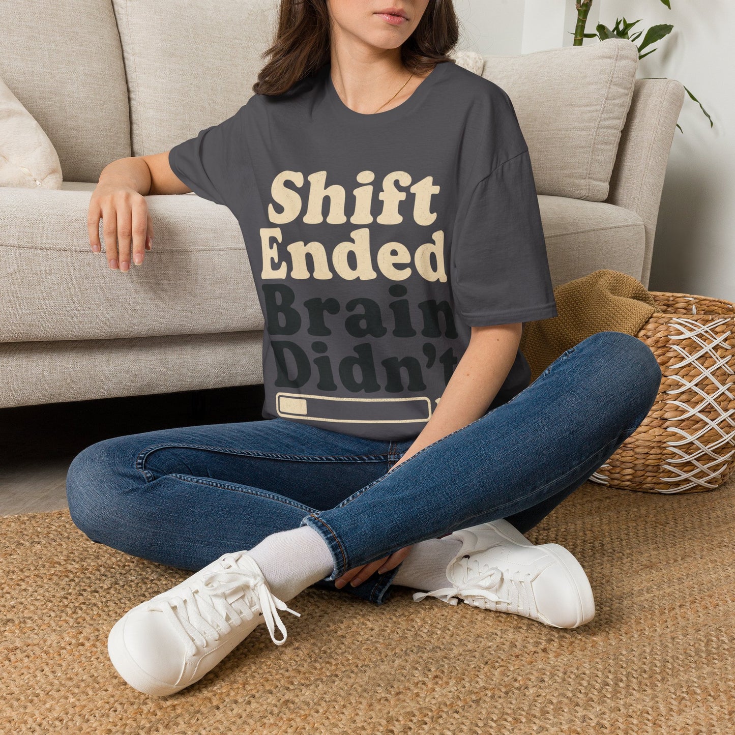 Shift Ended Brain T-shirt
