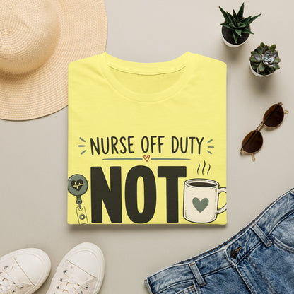 Nurse Off Duty Penguin T-shirt