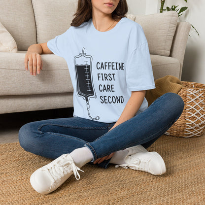 Caffeine First Care Second 110 T-shirt