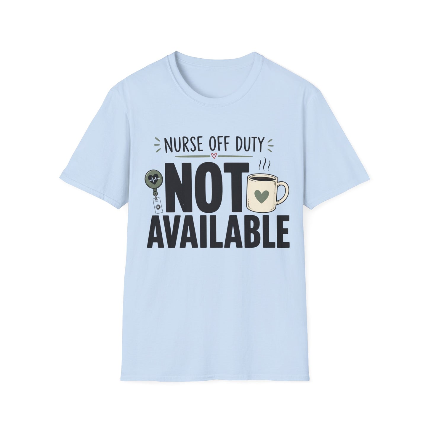 Nurse Off Duty Penguin T-shirt