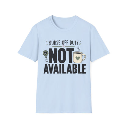 Nurse Off Duty Penguin T-shirt