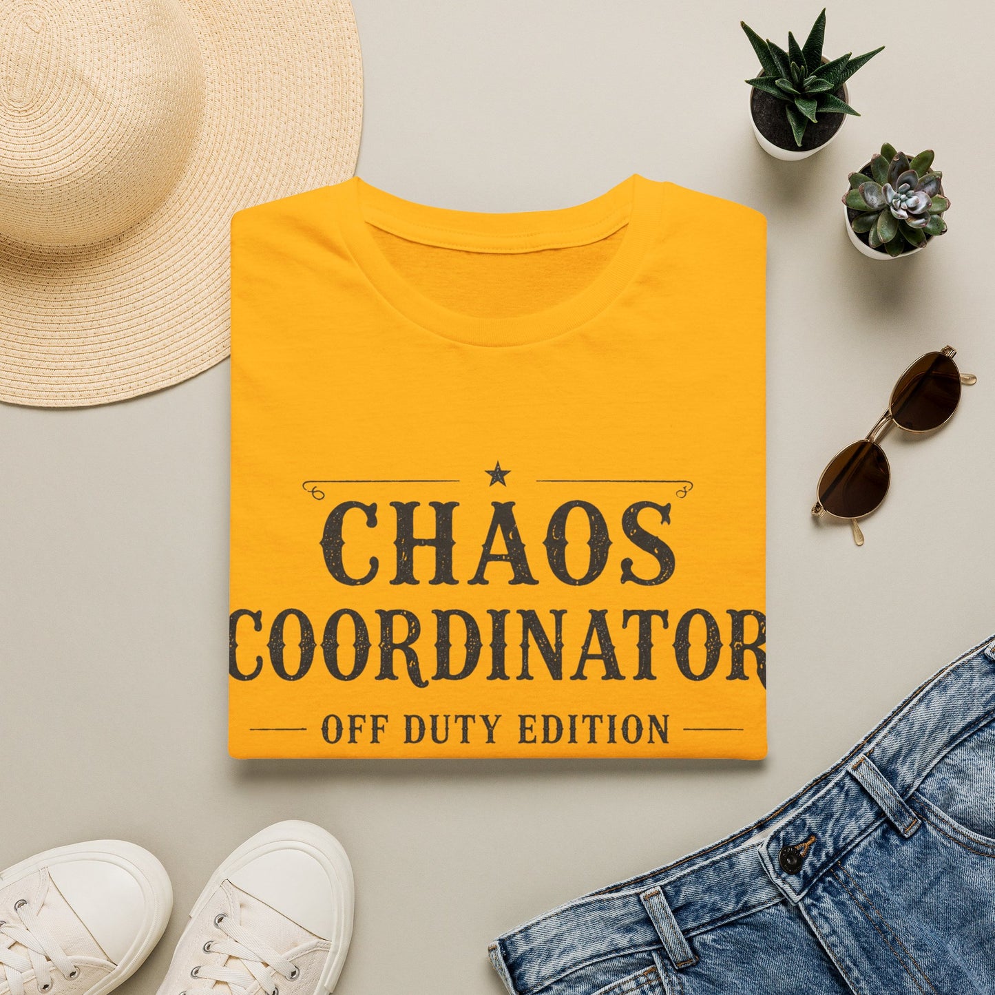 Chaos Coordinator Off Duty T-shirt