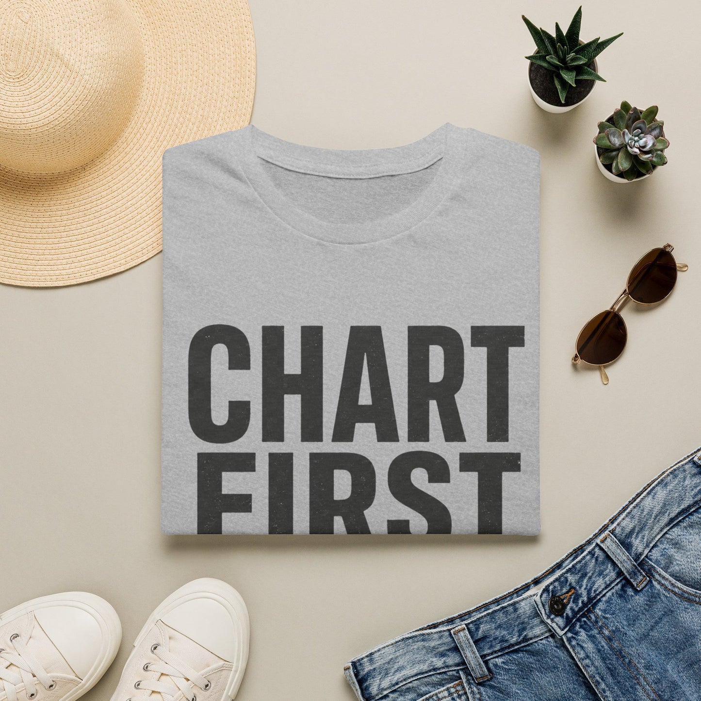Chart First Cry Later T-shirt
