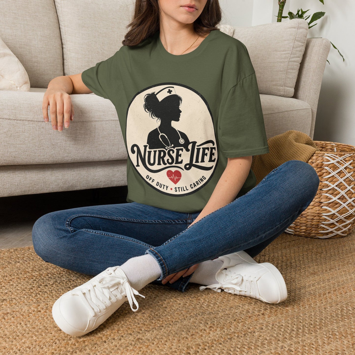 Nurse Life Off Duty Still Caring T-shirt