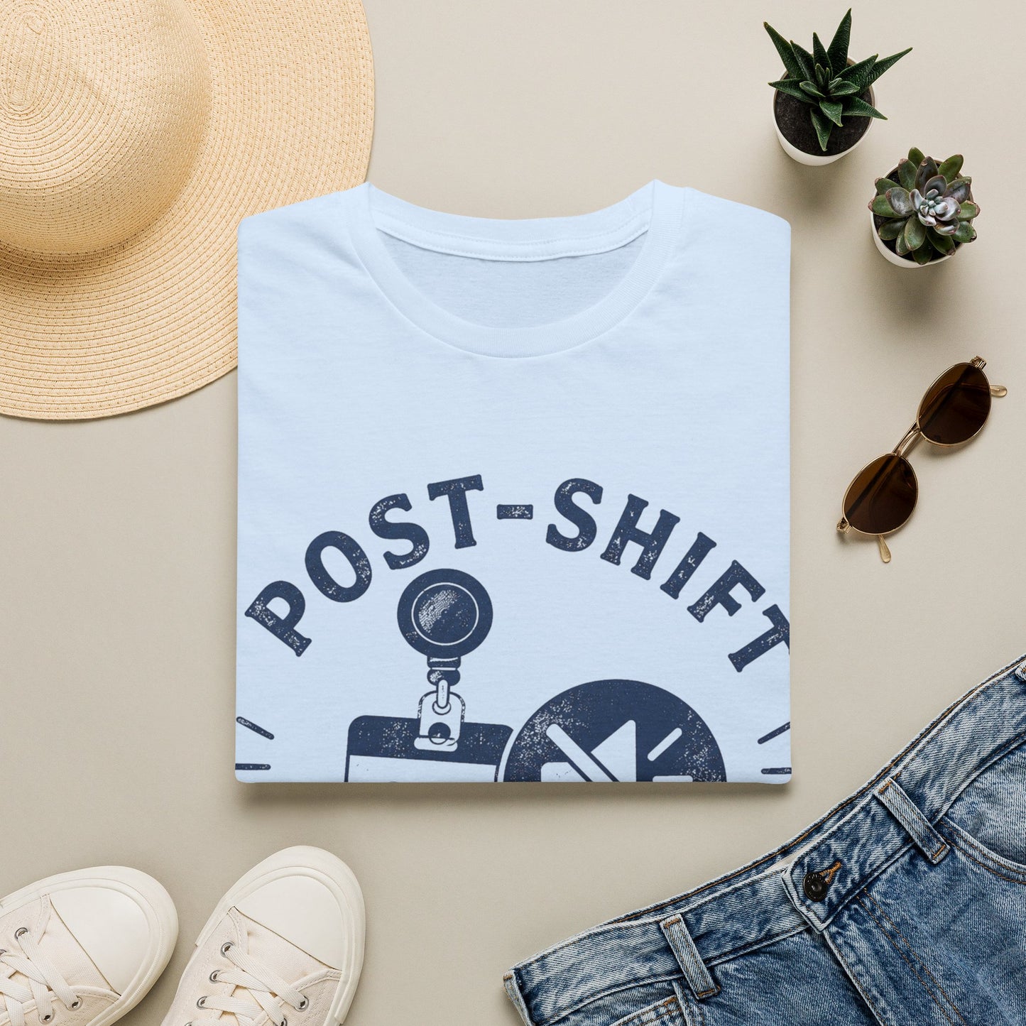 Post Shift Silence Club T-shirt