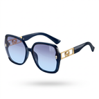 Dark blue frame gray blue piece