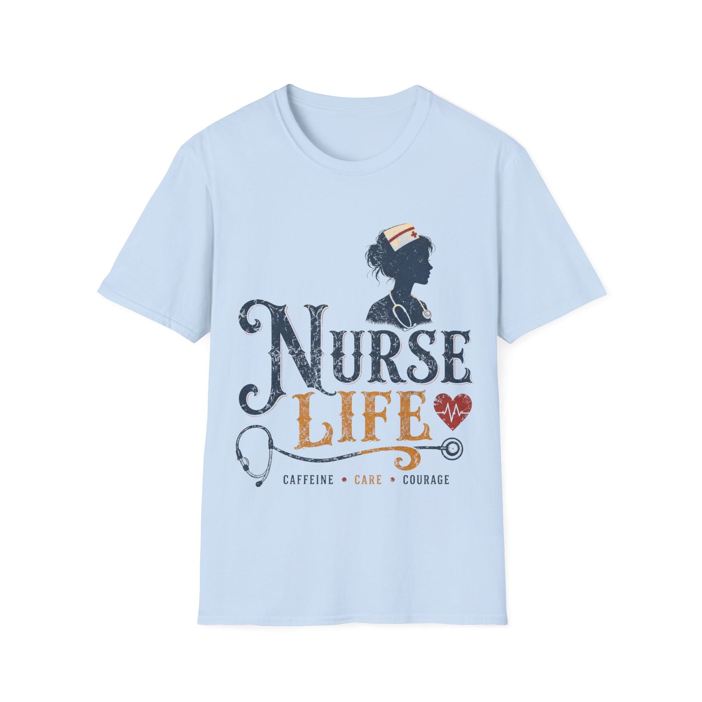 Caffeine Care Courage 302 T-shirt