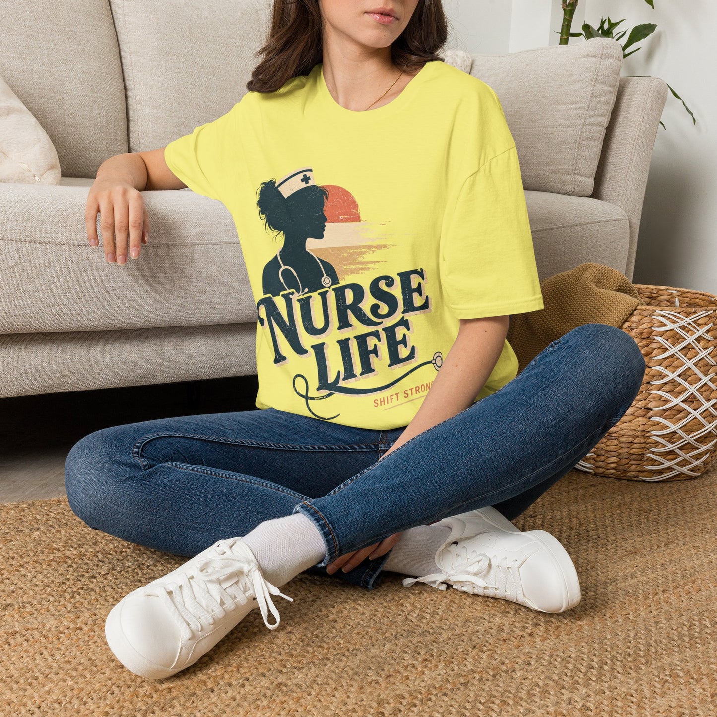 Nurse Life Shift Strong 296 T-shirt