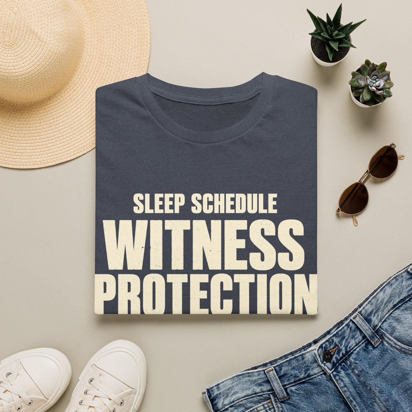 Sleep Schedule Witness Protection T-Shirt