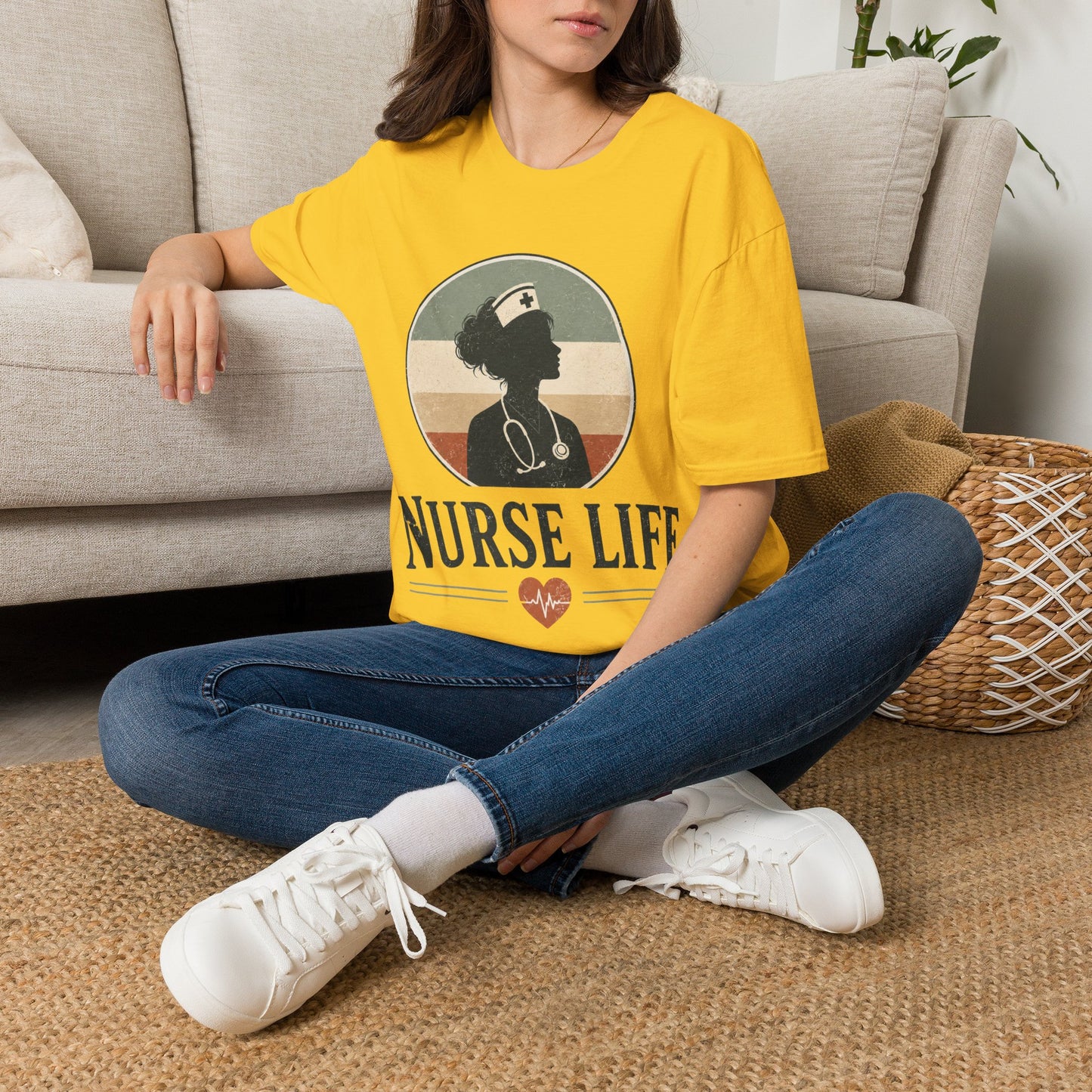 Nurse Life Vintage T-shirt