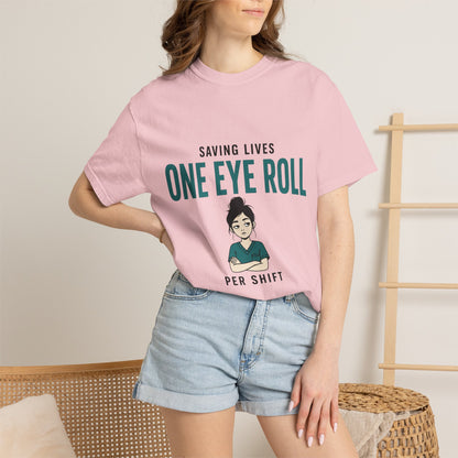 Saving Lives One Eye Roll