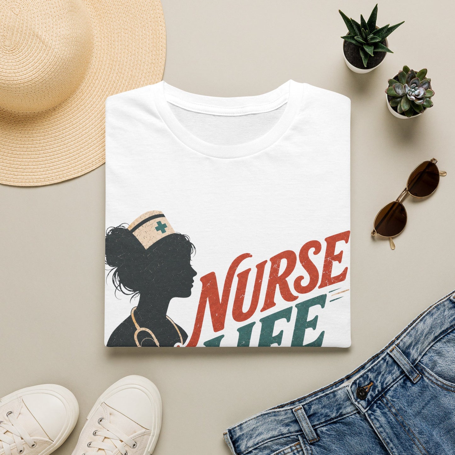 Nurse Life Built Shift T-shirt