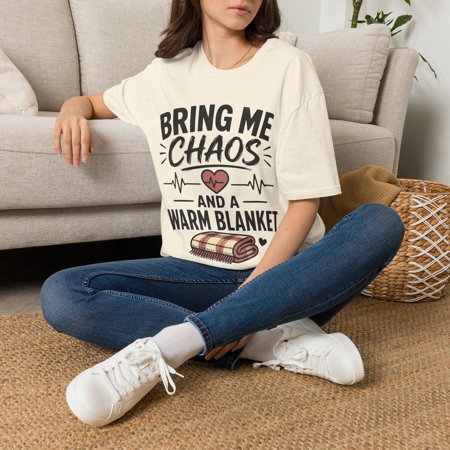 Bring Chaos Warm Blanket T-shirt